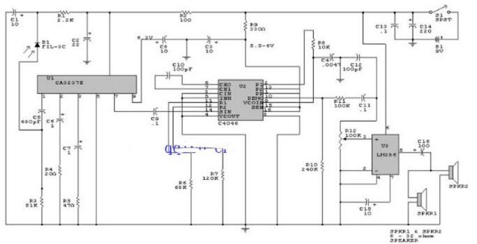 音响电路图