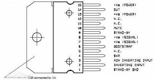 tda7294中文资料汇总(tda7294引脚图及功能_内部结构及应用电路)