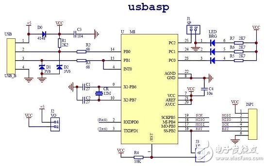 单片机USB-ISP下载线制作详细教程