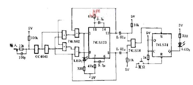 74ls123芯片主要功能是什么?74ls123能用什么代替?