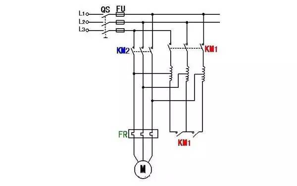 三相异步电动机的启动控制电路图