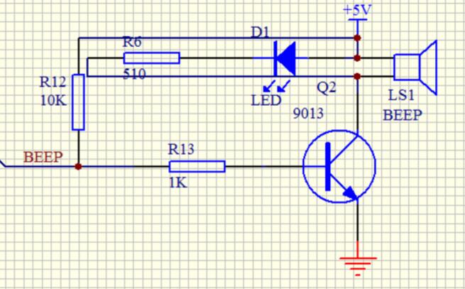 蜂鸣器驱动电路图大全(五款蜂鸣器驱动电路原理图)