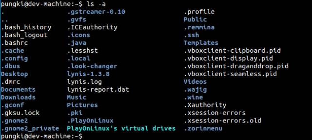 浅谈Linux中ls 命令（20 个实用范例分析）