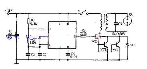 逆变器电路图介绍tl494555作逆变器纯正弦波逆变器电路