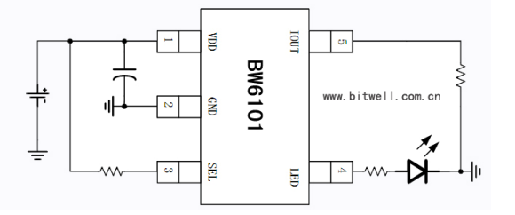 BW6101法拉电容模组电压保护实例的详细中文资料概述
