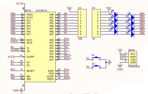 ST89C52單片機(jī)原理圖