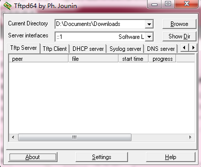 TFTPD64的详细程序(软件免费下载)