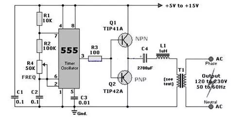 555的介紹和三種555常見經典電路圖包括定時器電路,555測試電路等