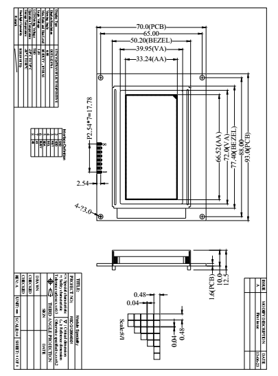 液晶显示模块RSCG12864和U-PD2使用手册以及字符编码应用程序免费下载