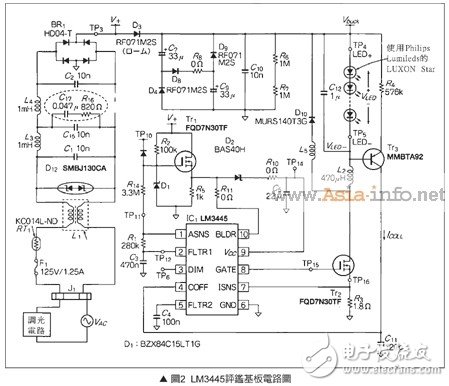 LM3445的评基板鉴与电路设计