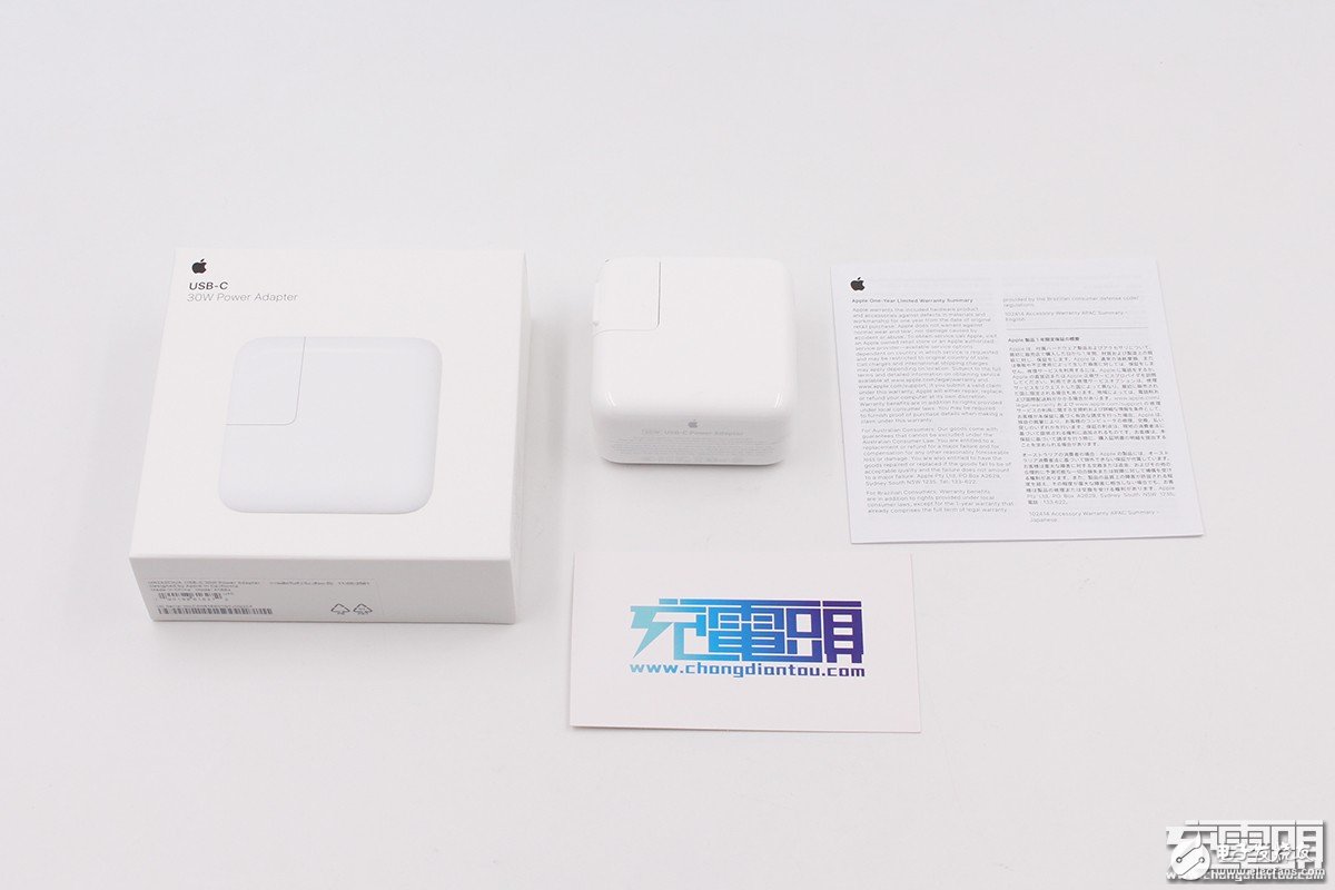 苹果30W USB-C电源适配器评测,与少1W的旧款29W有什么区别呢