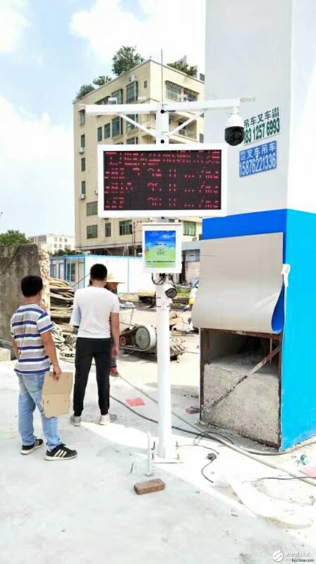 深圳工地TSP视频球机一体化在线监控系统方案