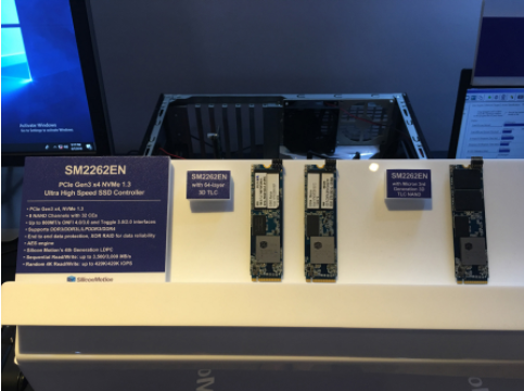 慧荣科技最新款PCIe SSD控制芯片 支持4K和全线最新3D TLC和QLC NAND