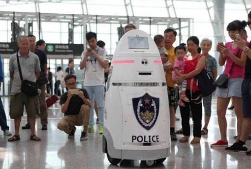 机器人巡警上线,也你的眼前一亮