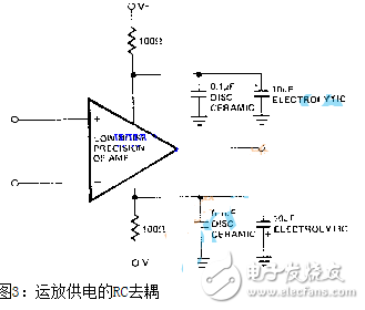 在运放电路设计中如何降低电源噪声？