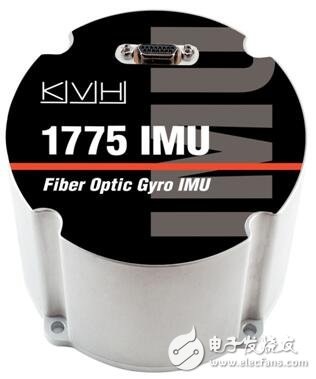 KVH发布基于光纤陀螺顶级IMU,可提供±10g或±25g加速度计的产品