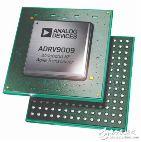ADI推出业界最宽带宽RF收发器ADRV9009 加速5G部署,支持2G/3G/4G