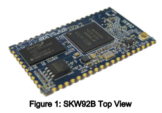 SKW92B IOT無線局域網模塊的詳細數據說明資料概述