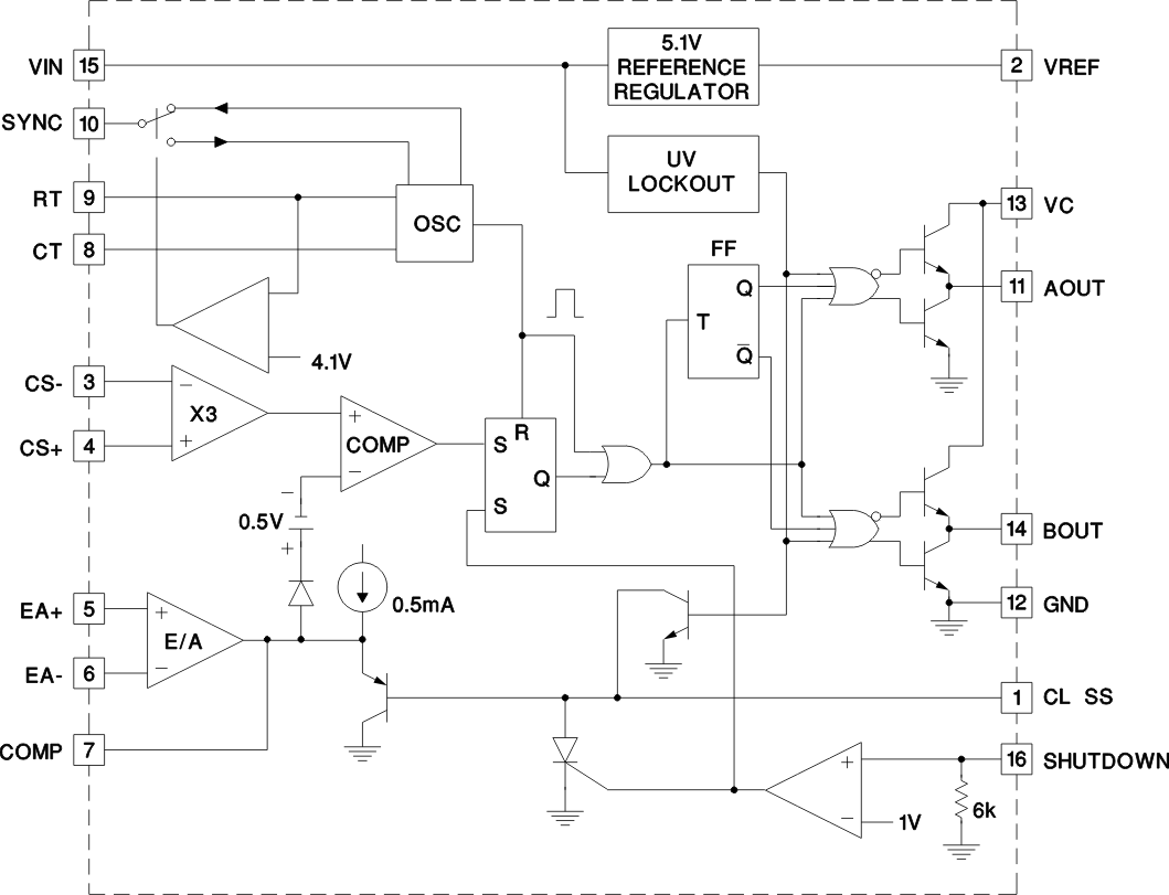 Uc3846 схема включения