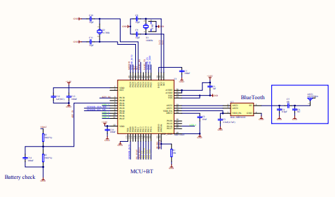 SCH PCB手环原理图免费下载