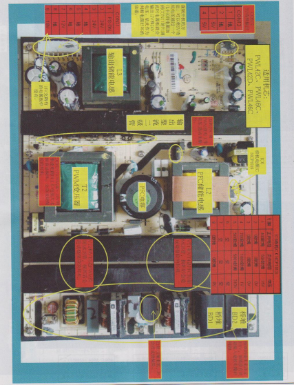 TCL,和康佳液晶彩電元件識別圖的詳細中文資料免費下載