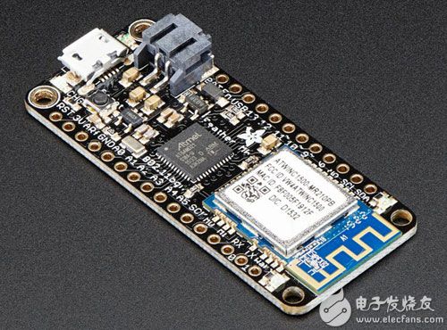 Adafruit Feather M0 Wi-Fi single board computer Adafruit Feather M0 Wi-Fi 单板计算机的图片
