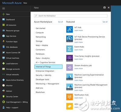 设置新的 Azure IoT 中心实例的图片