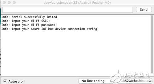 Entering Wi-Fi and device connection information 输入 Wi-Fi 和设备连接信息的图片