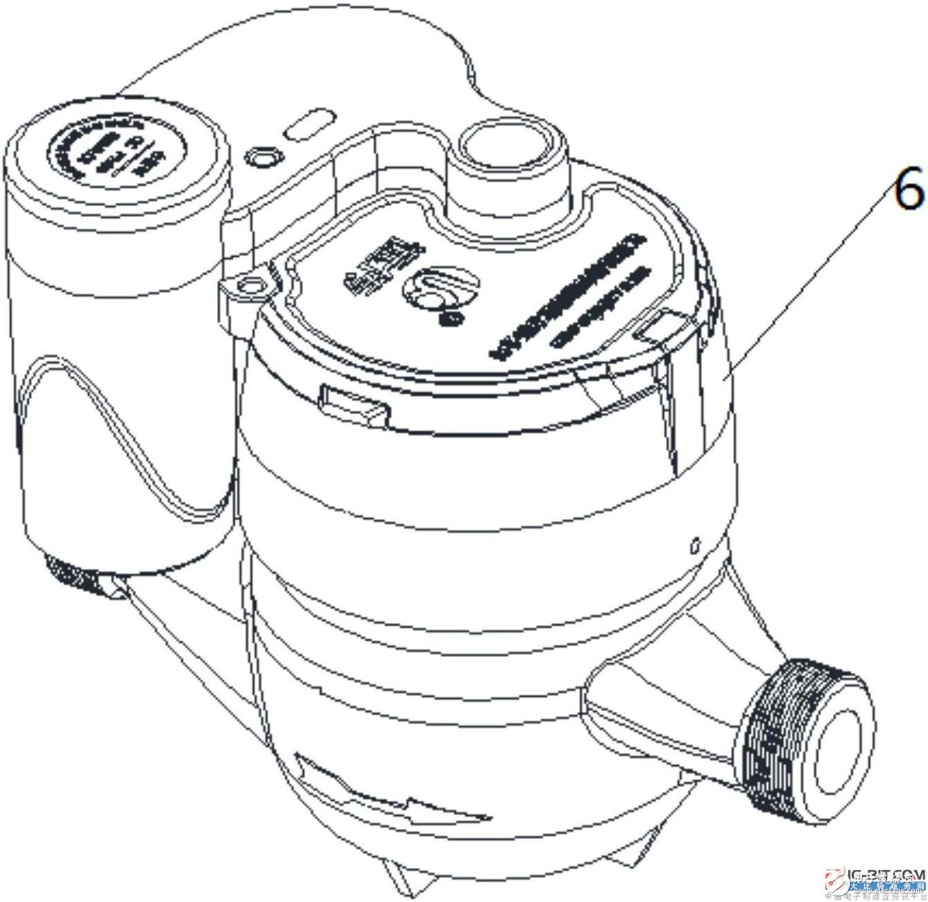 【新专利介绍】无磁远传水表
