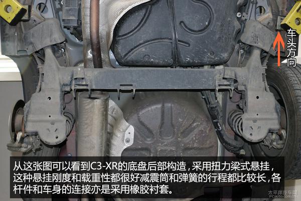 全方面解读雪铁龙C3-XR底盘