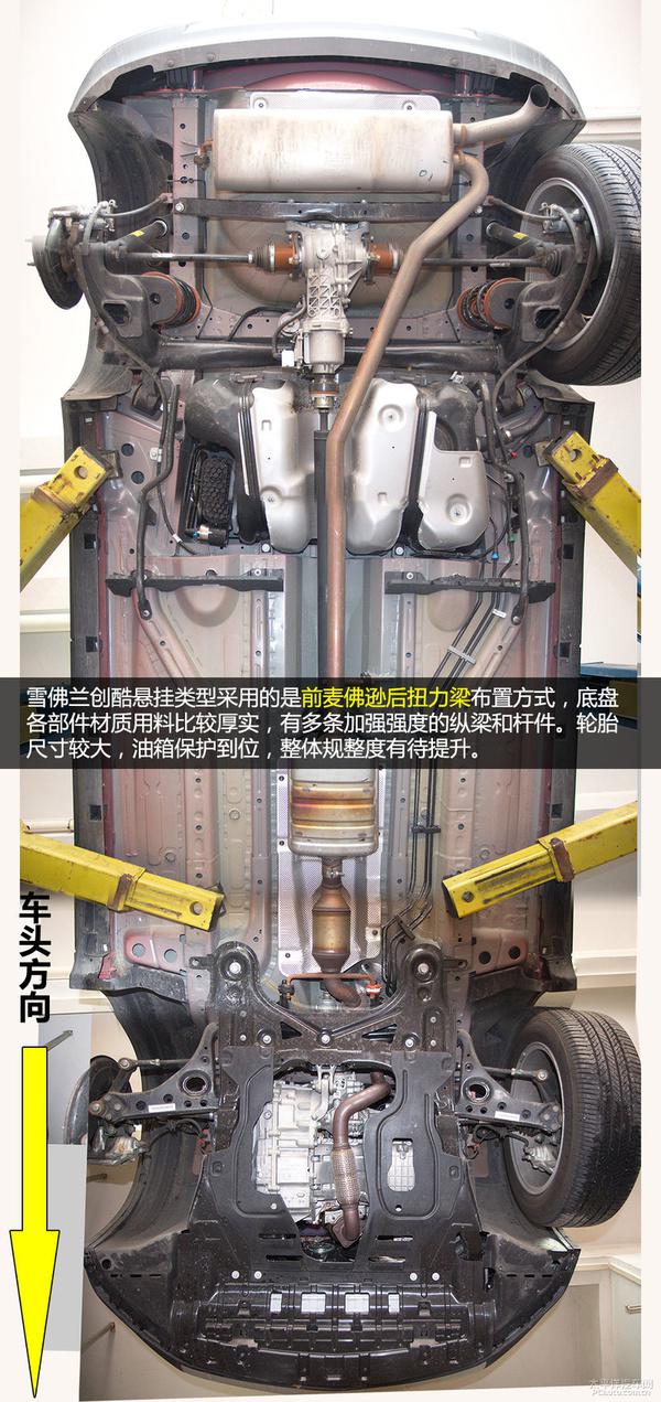 深度解析雪佛兰创酷底盘