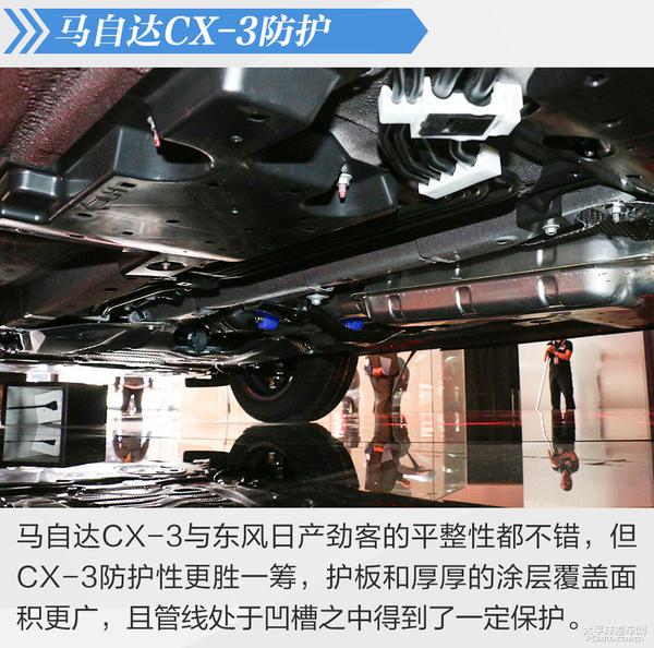 东风日产劲客 VS 马自达CX-3，哪款车的底盘更好？