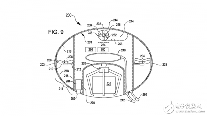 带有安全气囊和悬停功能的奇怪无人机：亚马逊无人机新专利