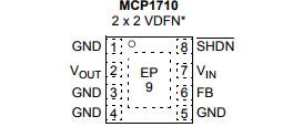 基于MCP1710下的超低静态电流 LDO 稳压器