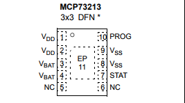 基于MCP73213具有輸入過壓保護(hù)的控制器