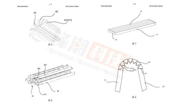 华为可折叠手机专利曝光：是一种移动终端的折叠机构，可直接展开成平板电脑