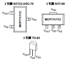 基于MCP111/112下的微功耗电压检测器