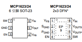 基于MCP1623/24用于 PIC单片机的低电压输入升压稳压器