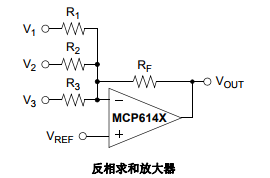 基于MCP6141/2/3/4下的600 nA 非单位增益轨到轨输入 / 输出运算放大器