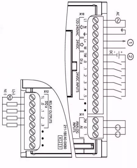 看看 CPU 1211C 是如何接线的？