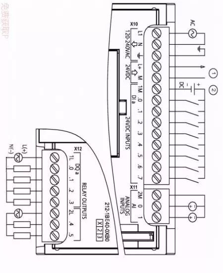 看看 CPU 1211C 是如何接线的？