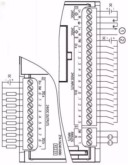 看看 CPU 1211C 是如何接线的？