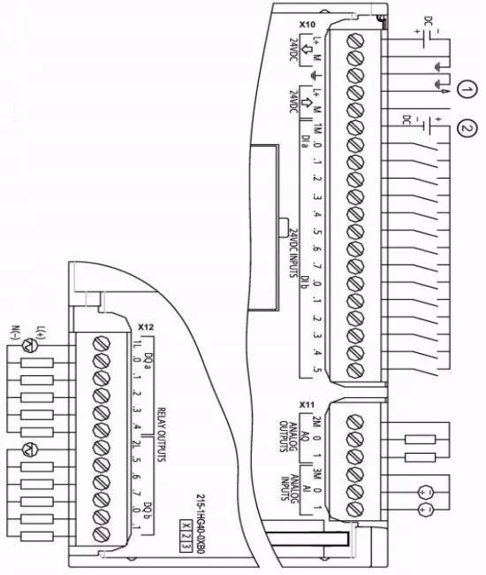 看看 CPU 1211C 是如何接线的？