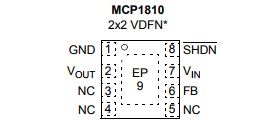 基于MCP1810下的超低静态电流 LDO 稳压器