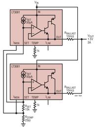 1.5A单电阻器坚固型线性稳压器LT3081