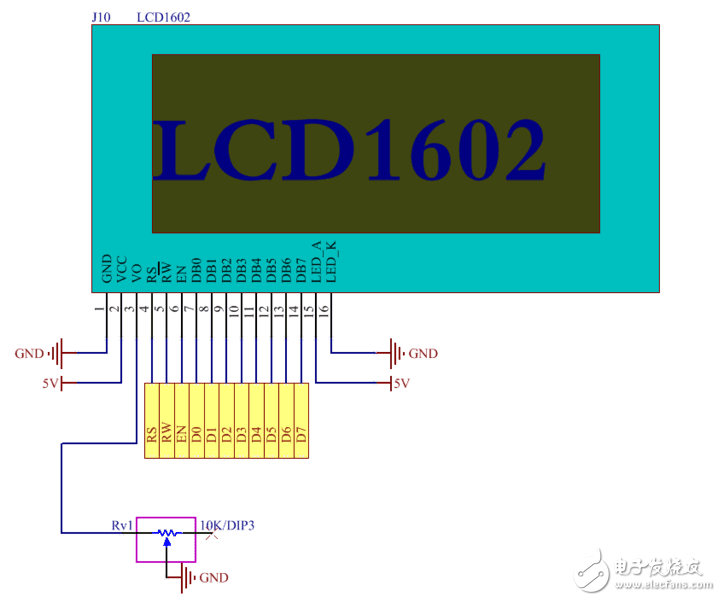 关于lcd1602液晶模块的显示问题?