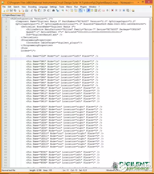 使用Multisim對Digilent FPGA開發(fā)板進行編程的步驟解析