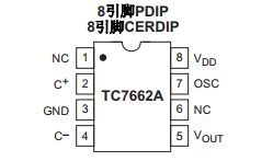 基于TC7662A下的电荷泵 DC-DC 转换器