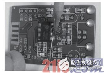 手工焊接贴片元件的详细步骤