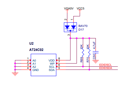 PRJ11的VGA输入端和HDMI输出及功率消耗详细资料电子电路图免费下载